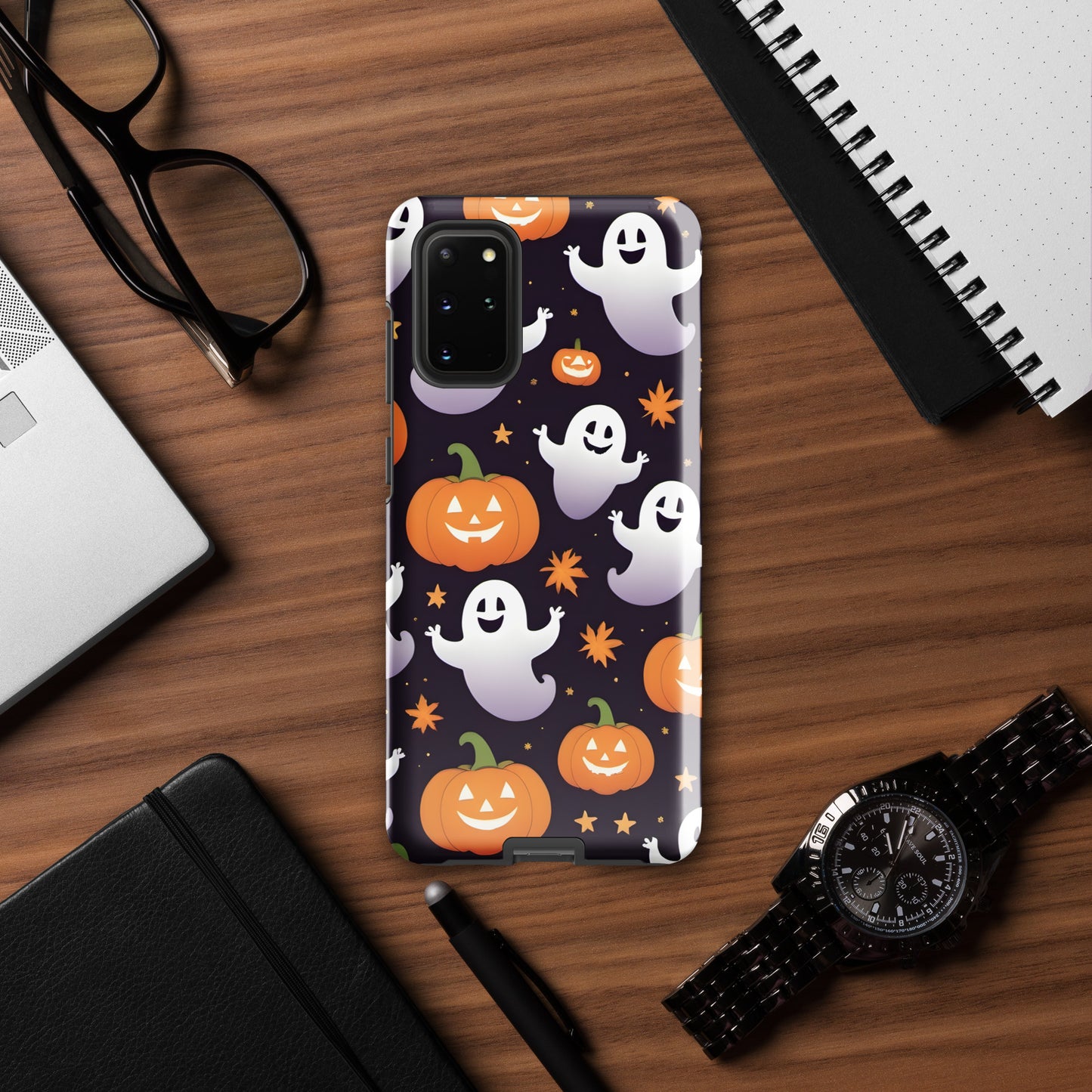 Spooky Ghosts and Pumpkin Tough case for Samsung®