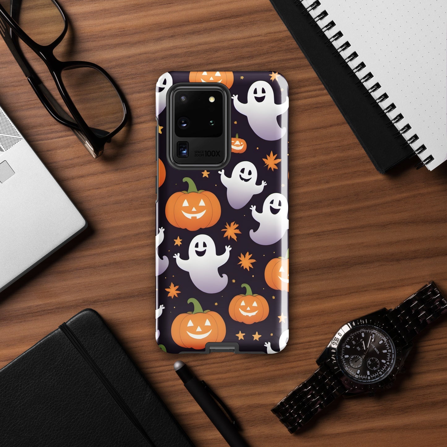 Spooky Ghosts and Pumpkin Tough case for Samsung®