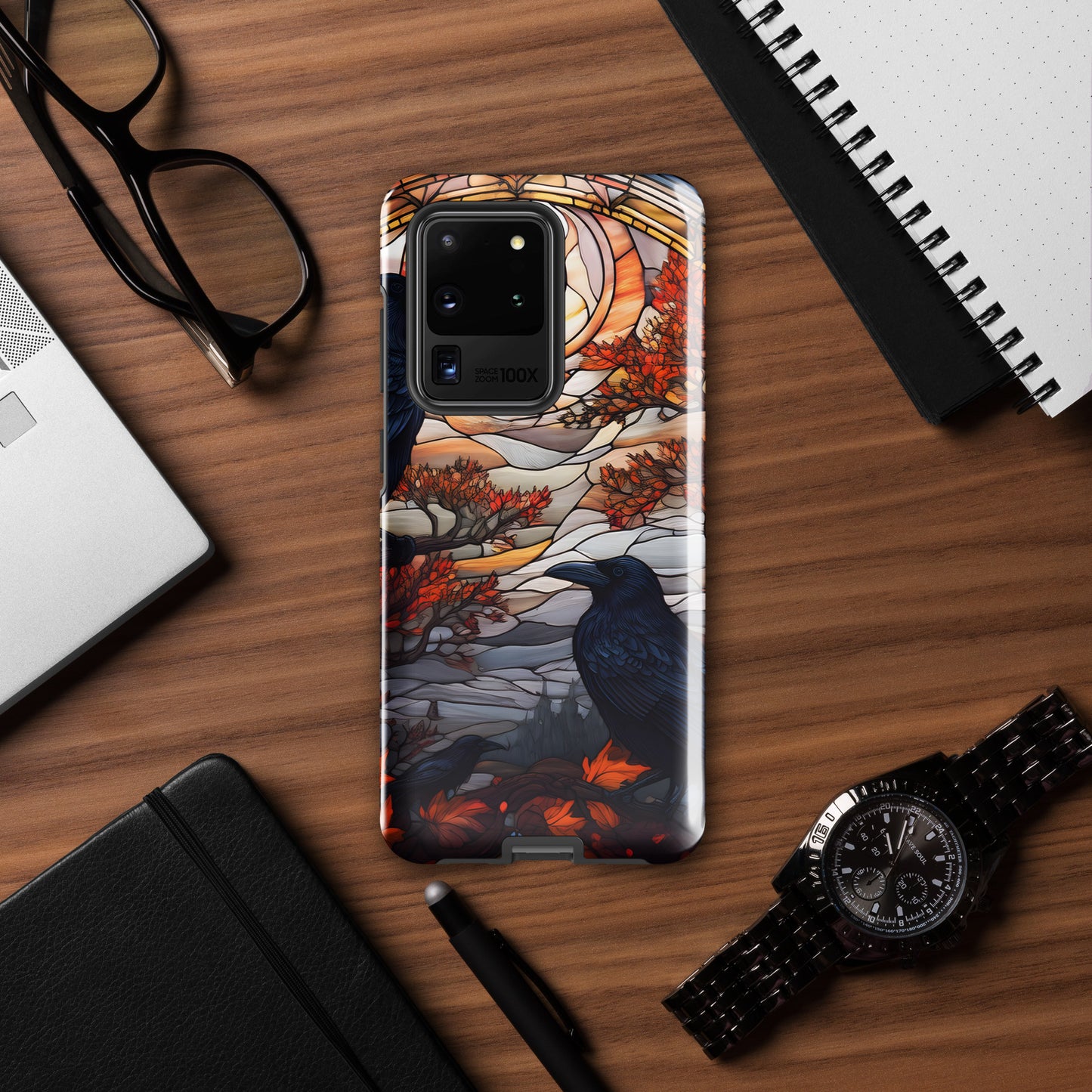 Celestial Crow Tough case for Samsung®