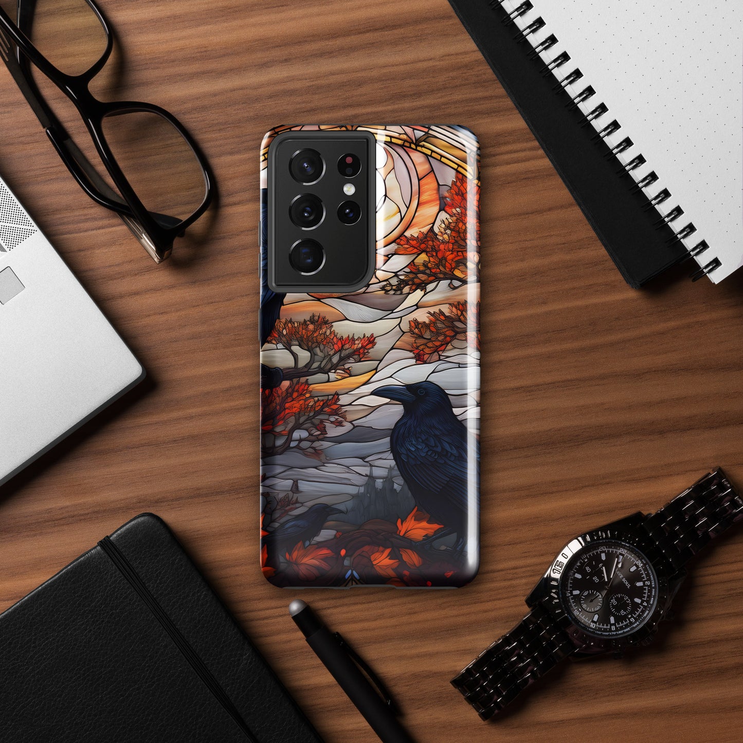 Celestial Crow Tough case for Samsung®