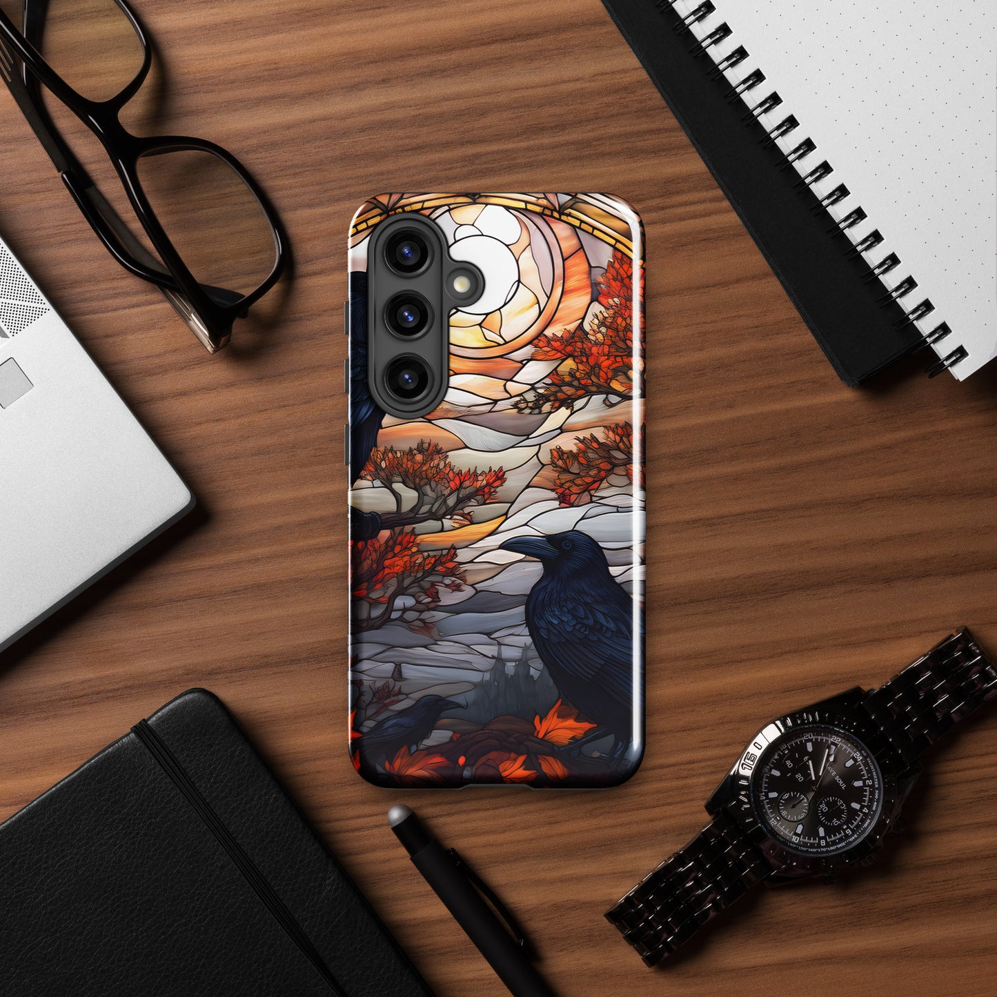 Celestial Crow Tough case for Samsung®