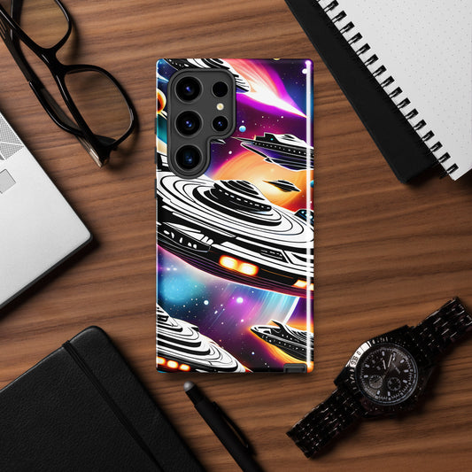 Galactic Battle Ships Tough case for Samsung®