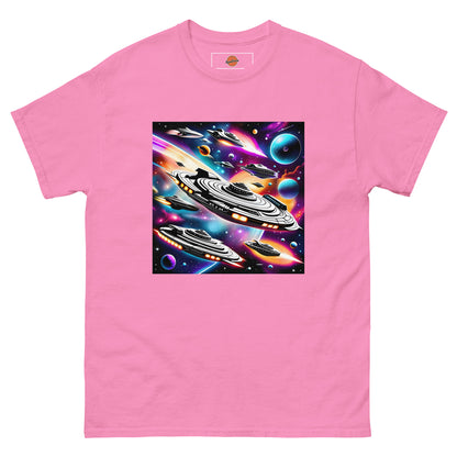 Galactic Battle Ships Unisex classic tee