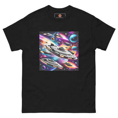 Galactic Battle Ships Unisex classic tee