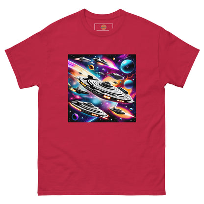 Galactic Battle Ships Unisex classic tee