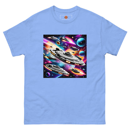 Galactic Battle Ships Unisex classic tee