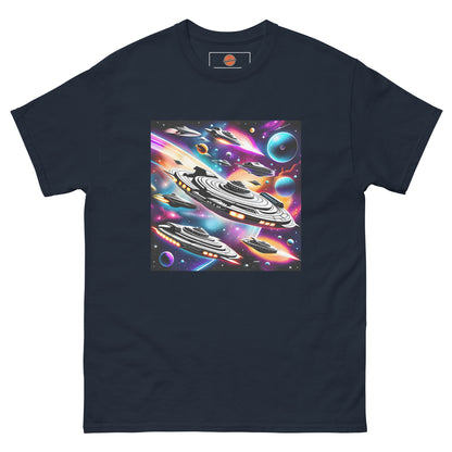 Galactic Battle Ships Unisex classic tee